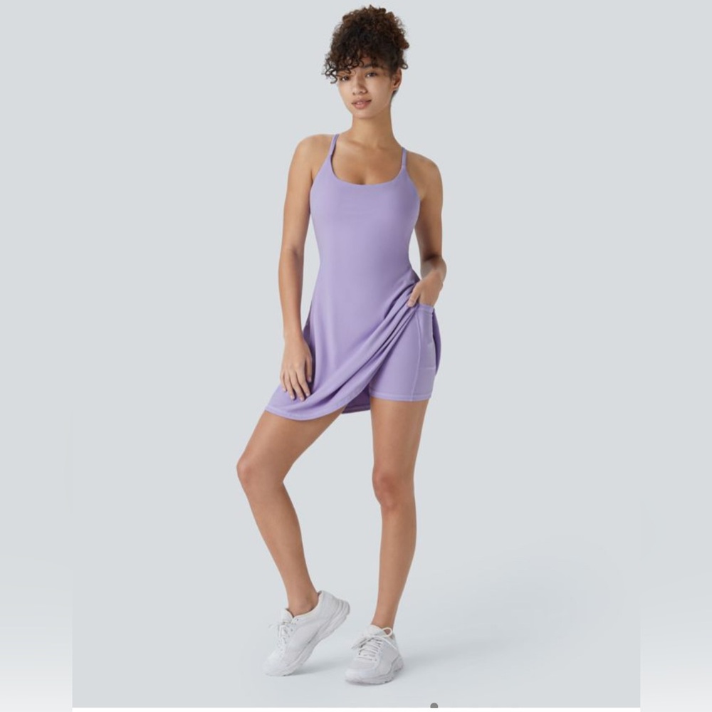HALARA Lilac Mini Dress